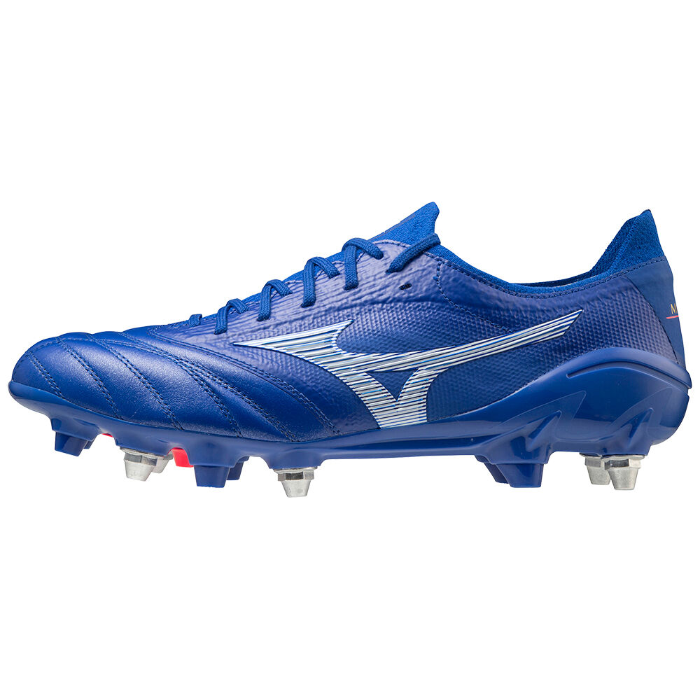 Mizuno Morelia Neo 3 beta Japan Mix Férfi Focicipő Kék/Fehér EWP278609